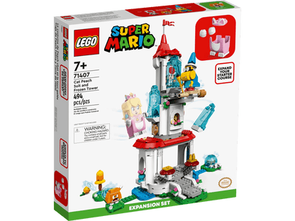 LEGO 71407 Cat Peach Suit and Frozen Tower Expansion Set - Super Mario