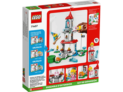 LEGO 71407 Cat Peach Suit and Frozen Tower Expansion Set - Super Mario