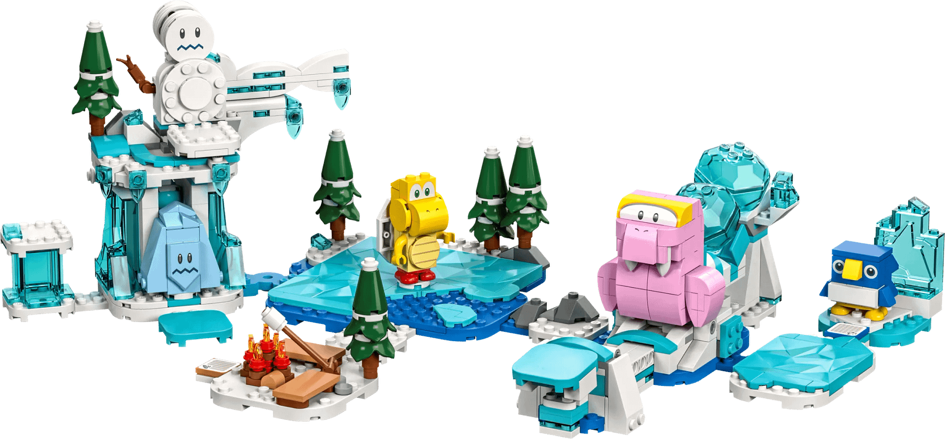 LEGO® 71417 Fliprus Snow Adventure Expansion Set - Super Mario™