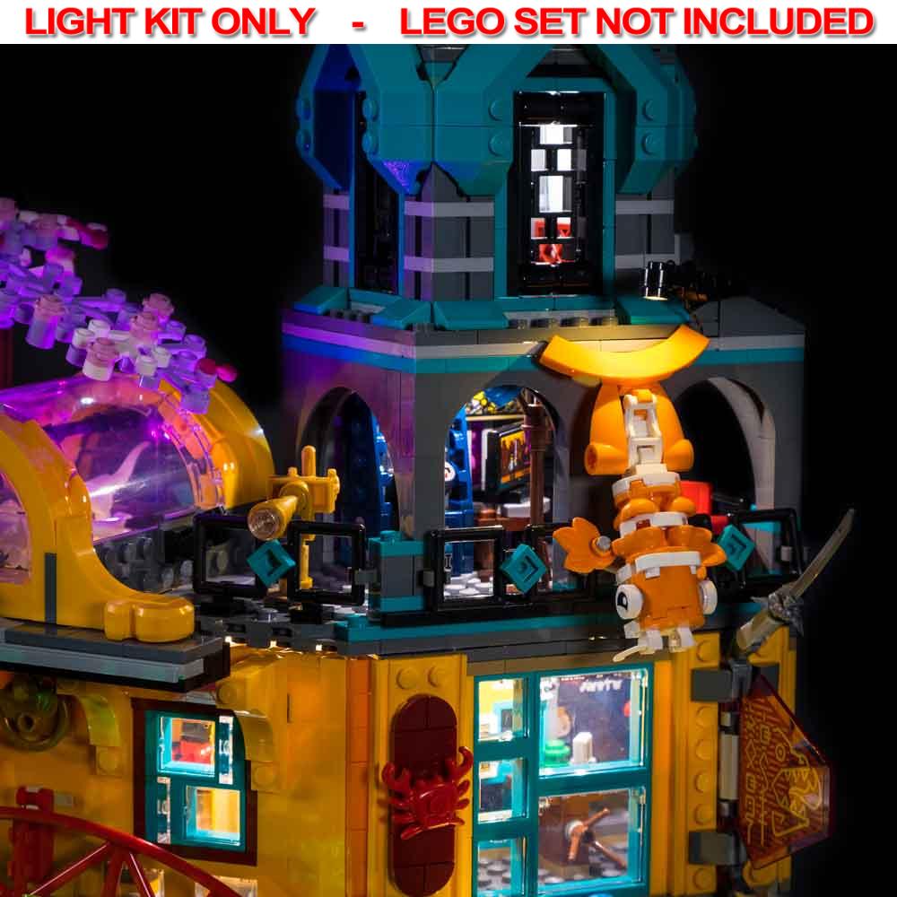 Light My Bricks - LIGHT KIT for LEGO Ninjago City Gardens 71741