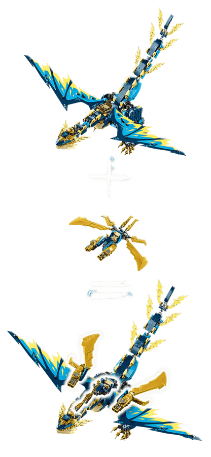 LEGO 71796 Elemental Dragon vs. The Empress Mech - Ninjago