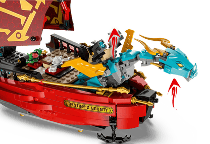 LEGO 71797 Destiny’s Bounty - race against time - Ninjago