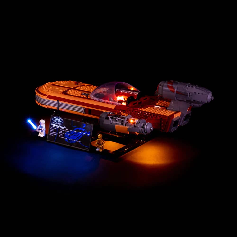 Light My Bricks - LIGHT KIT for LEGO Star Wars UCS Luke Skywalker s Landspeeder 75341