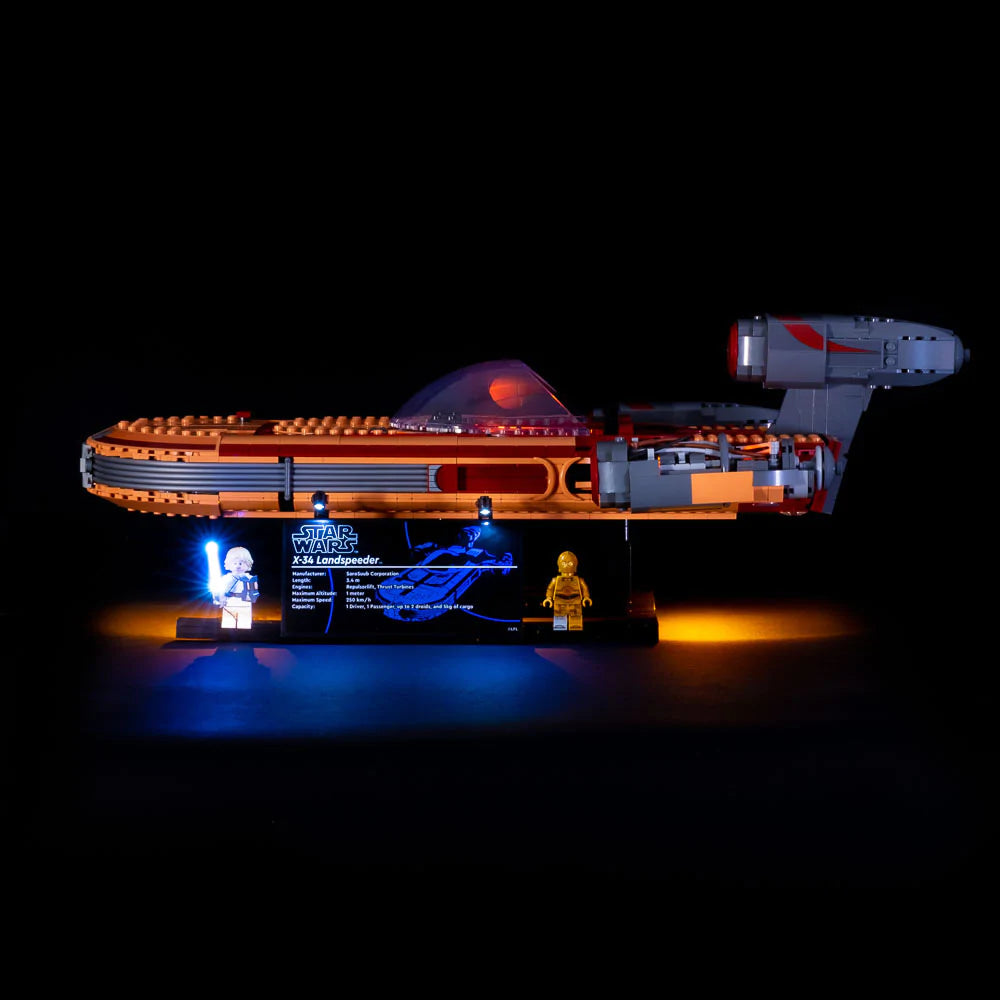 Light My Bricks - LIGHT KIT for LEGO Star Wars UCS Luke Skywalker s Landspeeder 75341