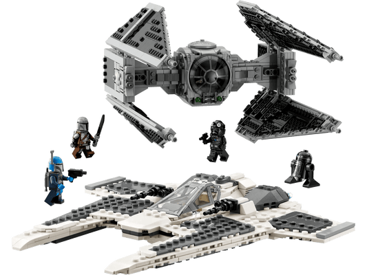 LEGO 75348 Mandalorian Fang Fighter vs. TIE Interceptor™ - Star Wars