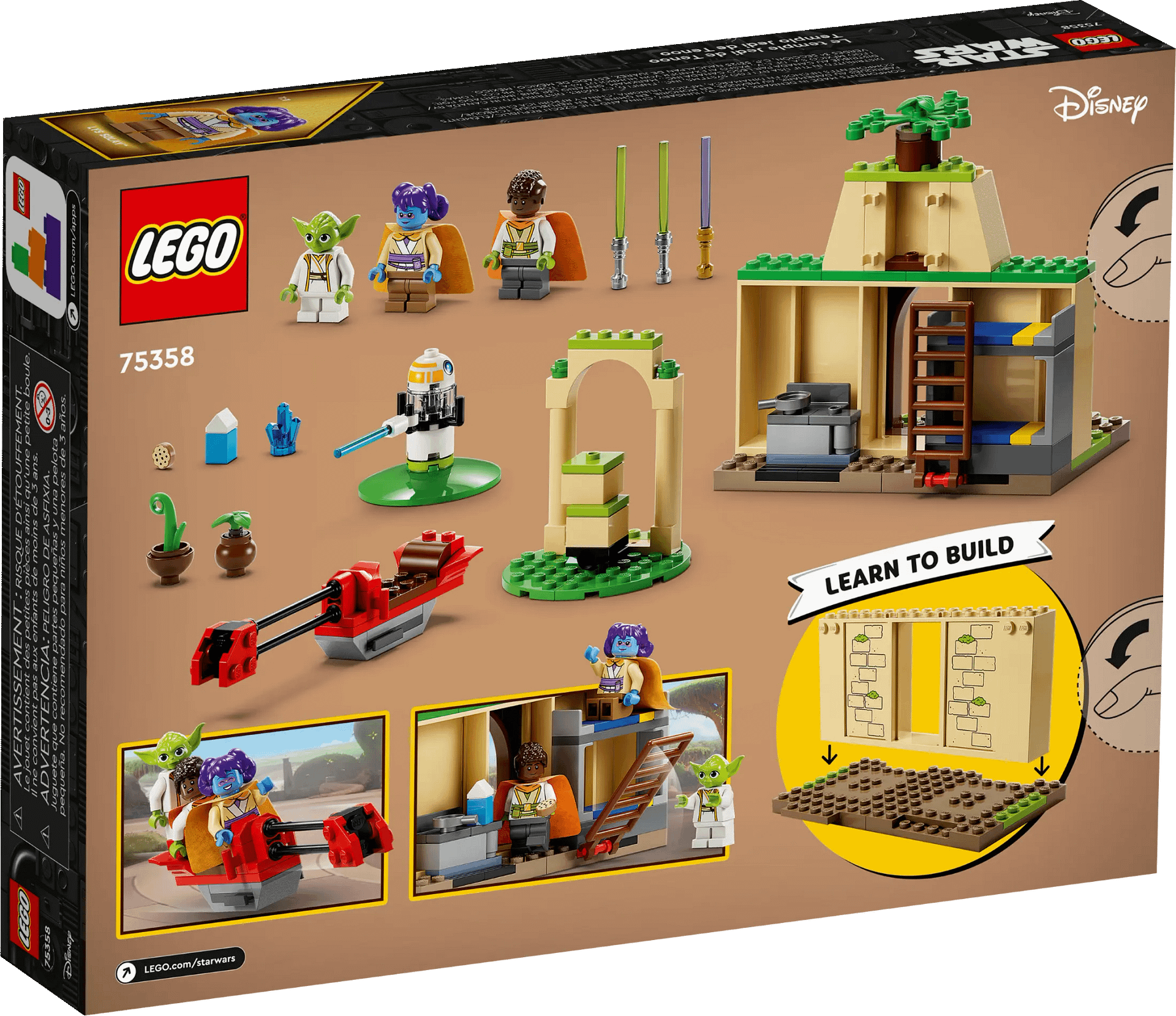 LEGO 75358 Tenoo Jedi Temple - Star Wars 4+