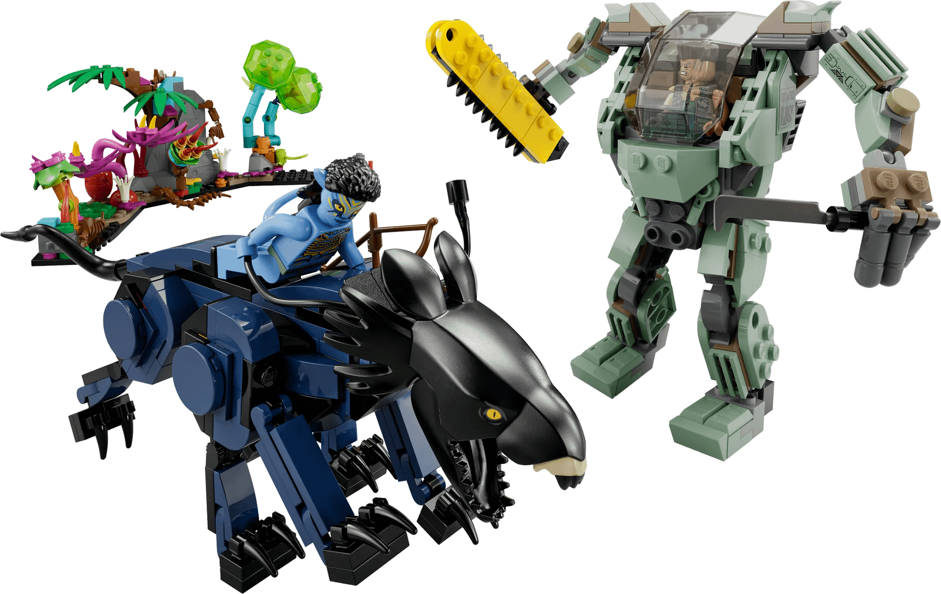 LEGO 75571 Neytiri & Thanator vs. AMP Suit Quaritch - Avatar