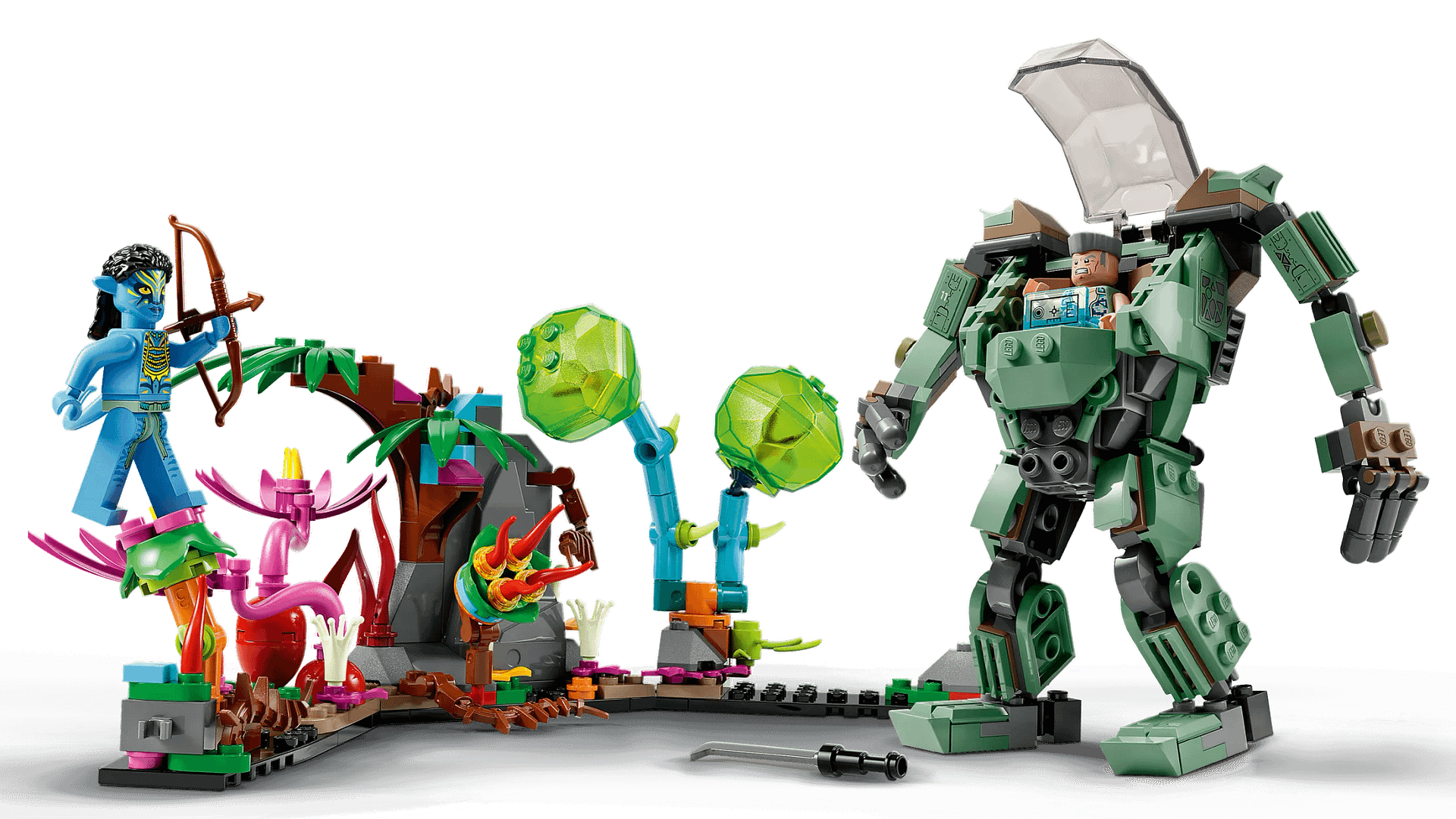 LEGO 75571 Neytiri & Thanator vs. AMP Suit Quaritch - Avatar