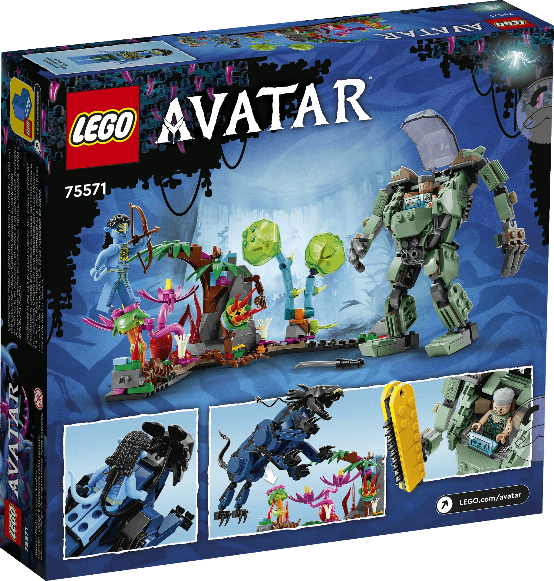 LEGO 75571 Neytiri & Thanator vs. AMP Suit Quaritch - Avatar