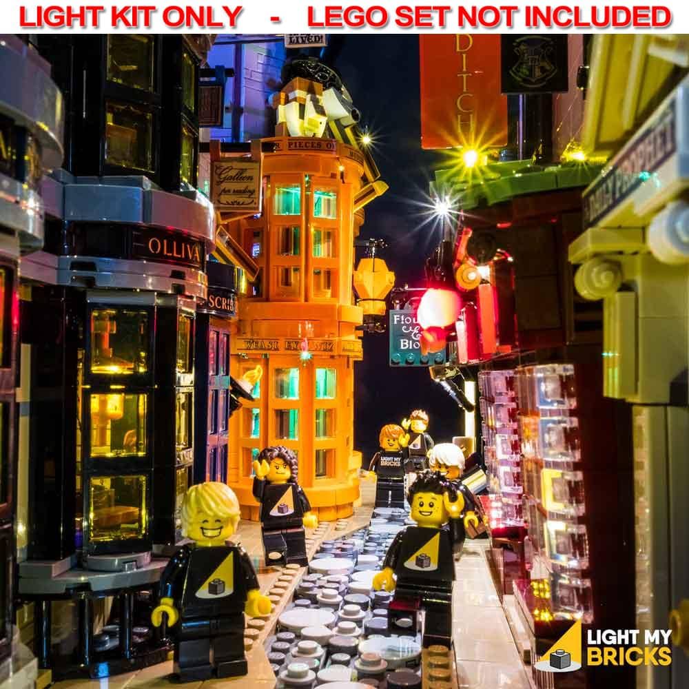 Light My Bricks - LIGHT KIT for LEGO Diagon Alley 75978
