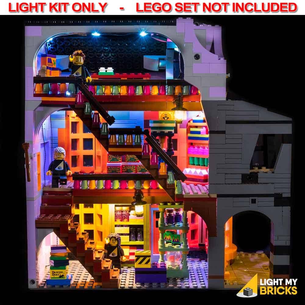 Light My Bricks - LIGHT KIT for LEGO Diagon Alley 75978