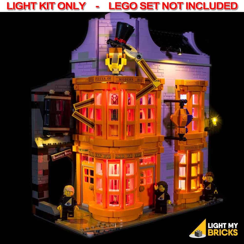 Light My Bricks - LIGHT KIT for LEGO Diagon Alley 75978