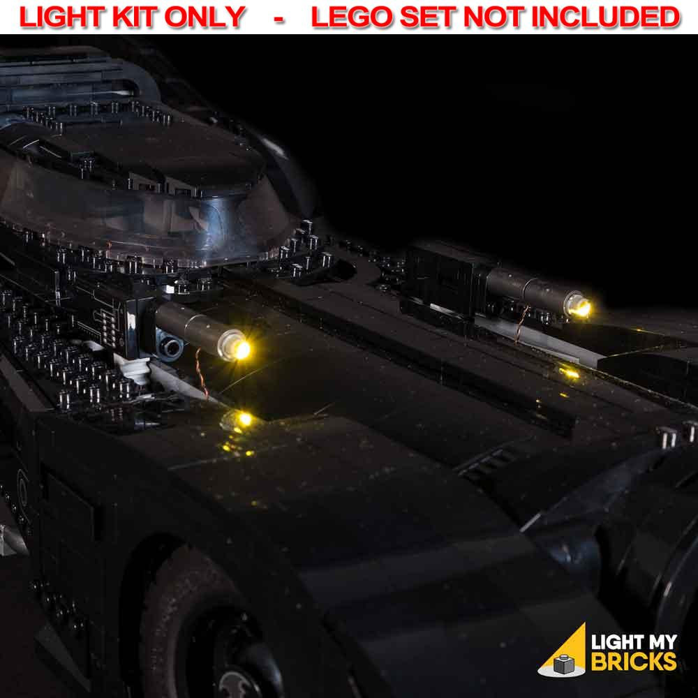 Light My Bricks - LIGHT KIT for LEGO 1989 Batmobile 76139