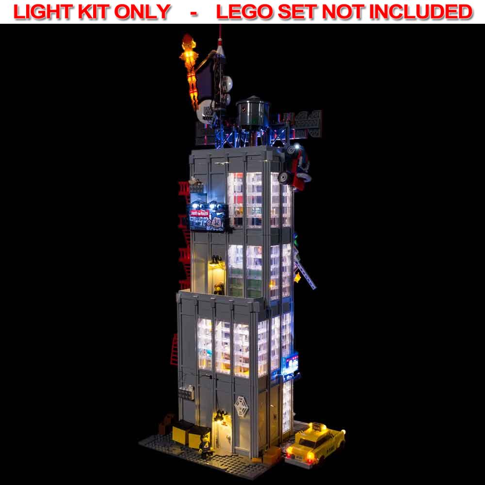 Light My Bricks - LIGHT KIT for LEGO Daily Bugle 76178