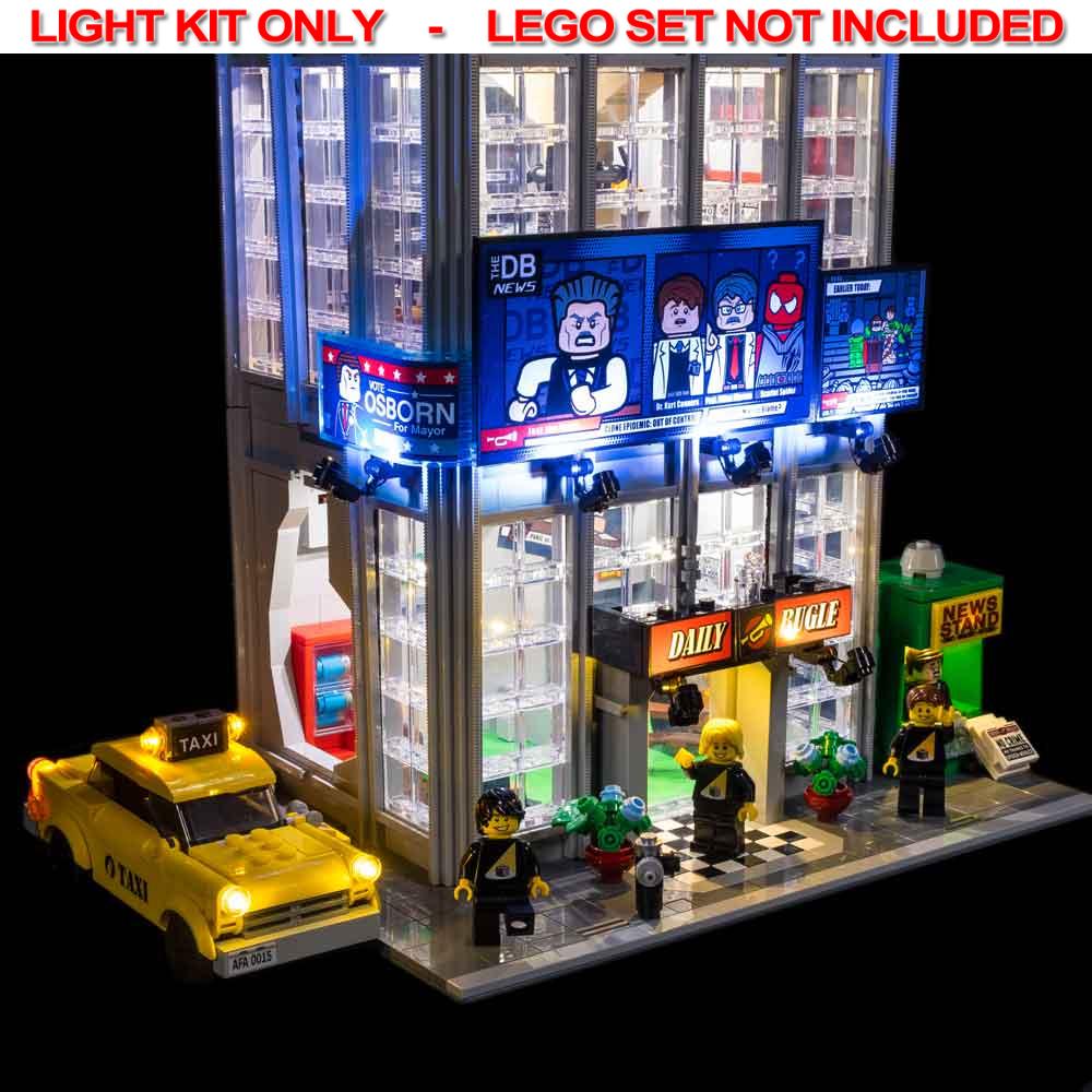 Light My Bricks - LIGHT KIT for LEGO Daily Bugle 76178