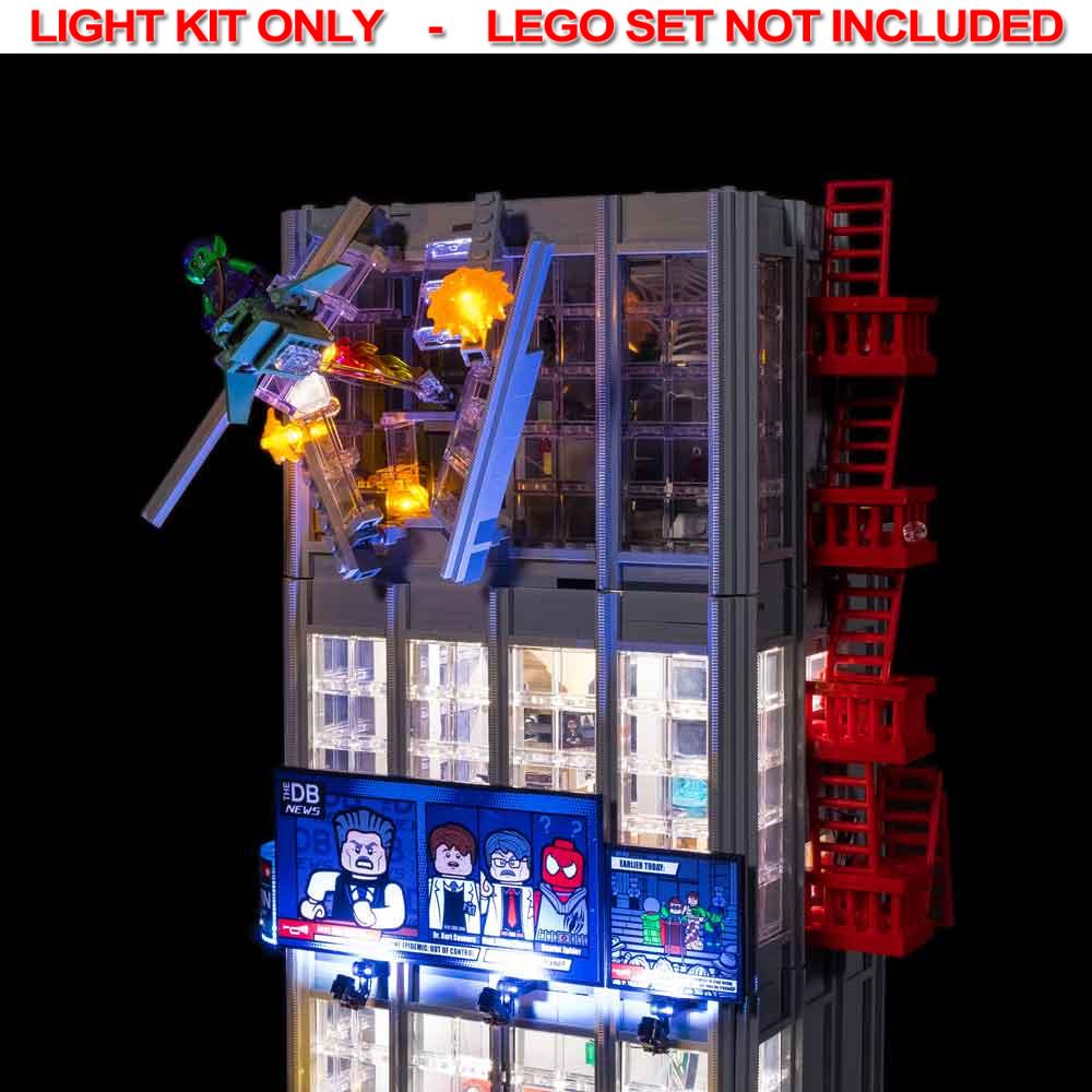 Light My Bricks - LIGHT KIT for LEGO Daily Bugle 76178
