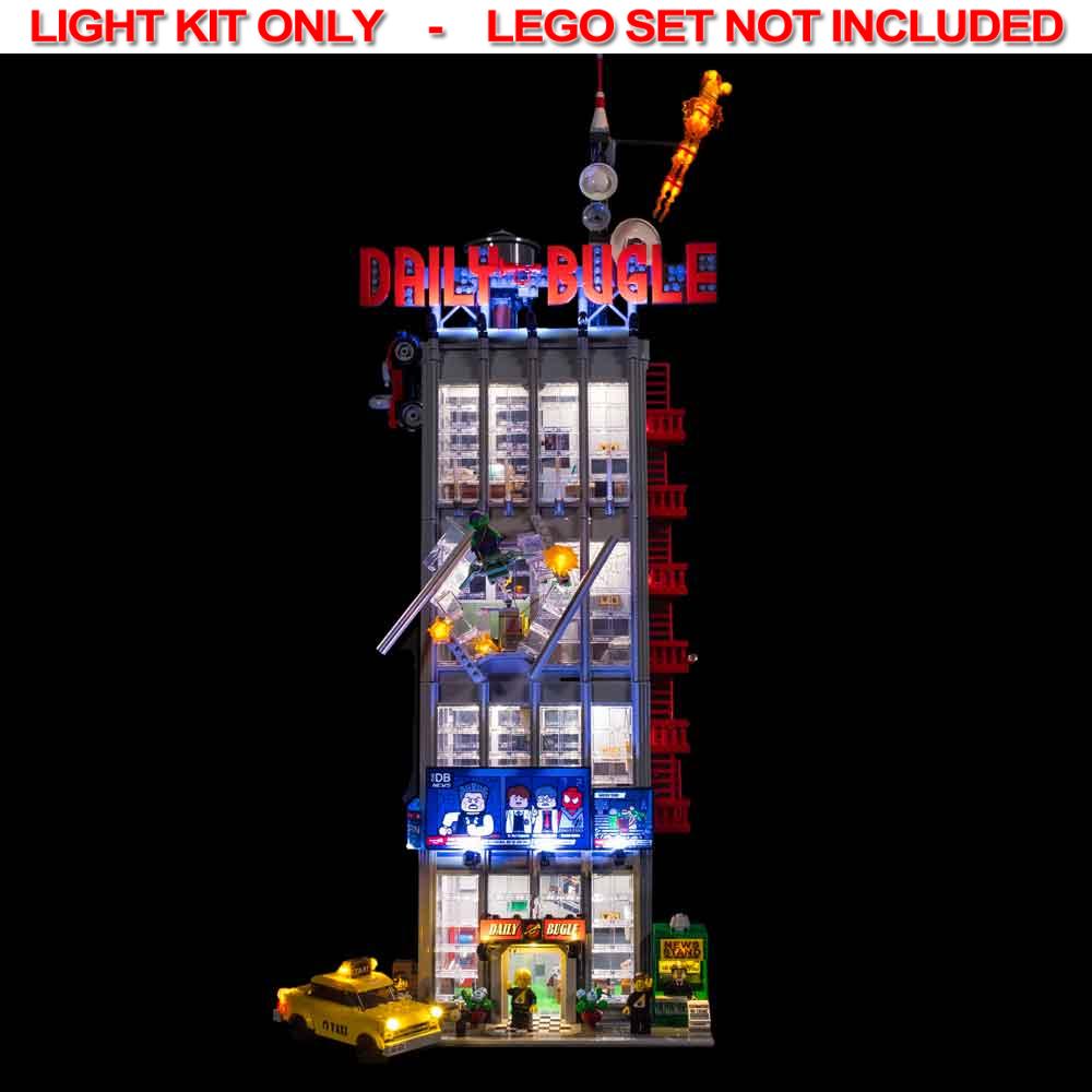 Light My Bricks - LIGHT KIT for LEGO Daily Bugle 76178