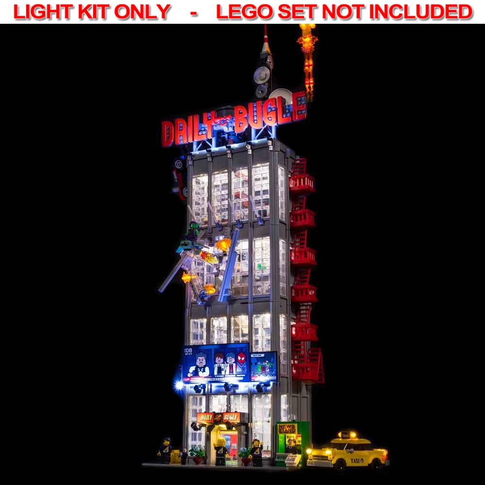 Light My Bricks - LIGHT KIT for LEGO Daily Bugle 76178