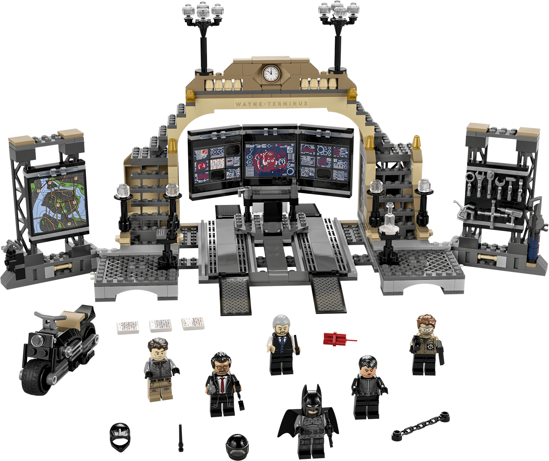 LEGO 76183 Batcave The Riddler Face-off - DC Batman Super Heroes