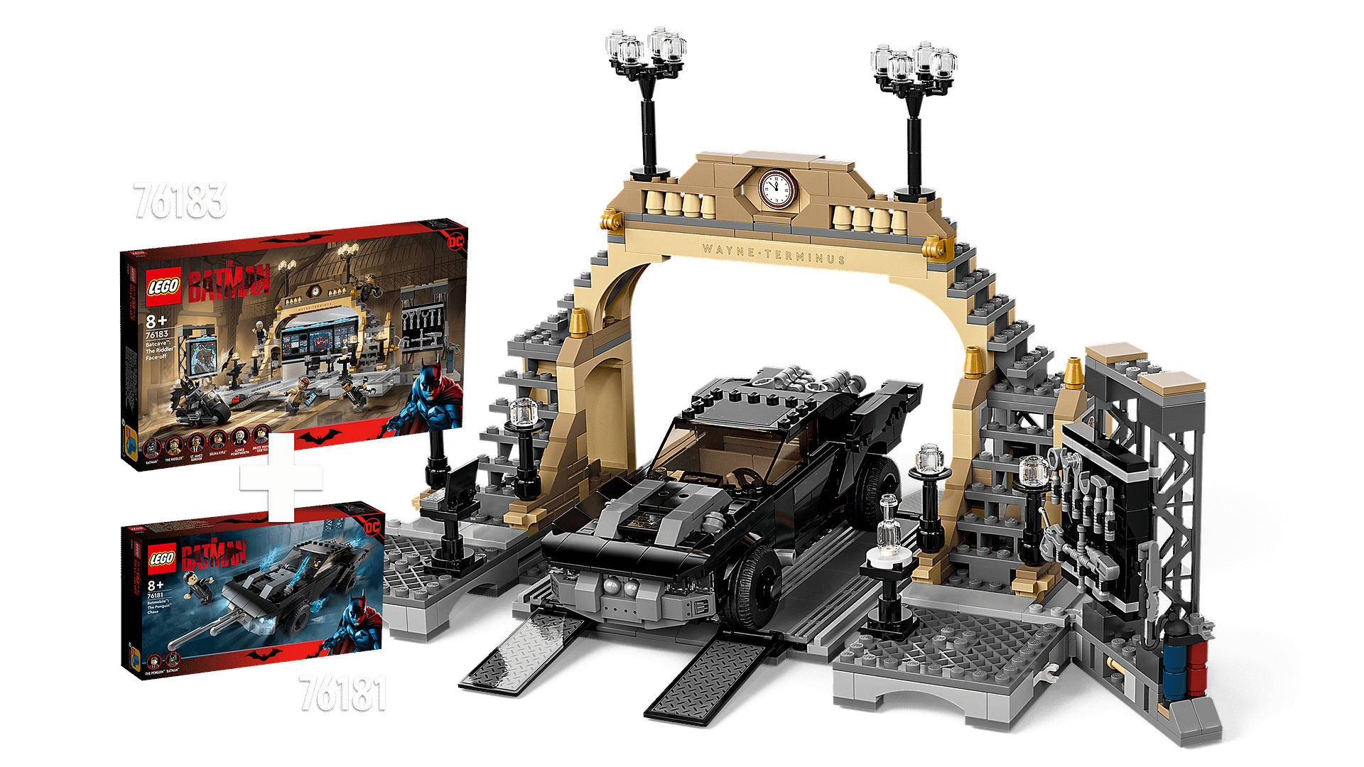 LEGO 76183 Batcave The Riddler Face-off - DC Batman Super Heroes