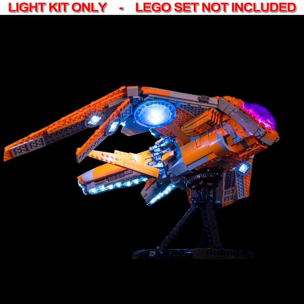 Light My Bricks - LIGHT KIT for LEGO The Guardians Ship 76193
