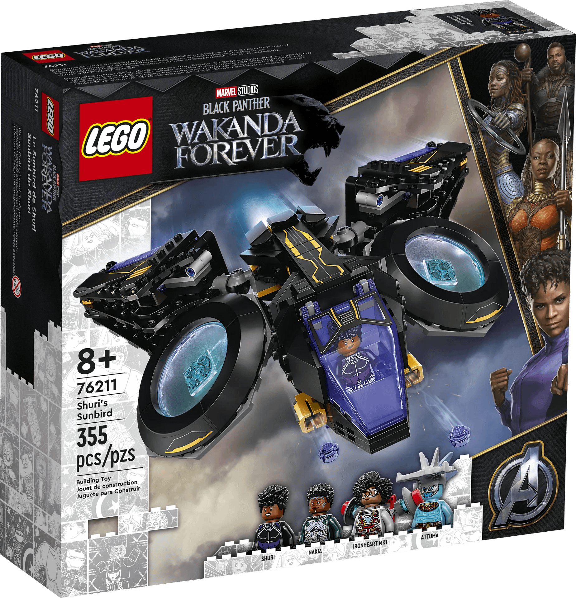 LEGO 76211 Shuri's Sunbird - Marvel Super Heroes