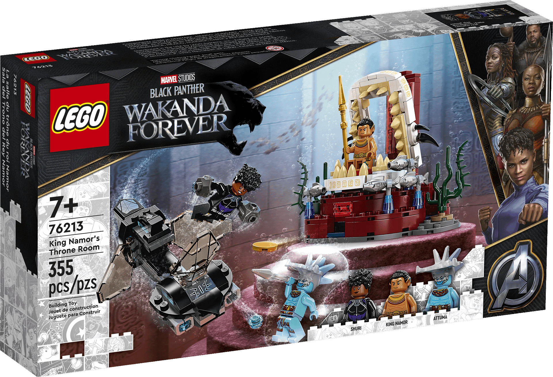 LEGO 76213 King Namor s Throne Room - Marvel Super Heroes