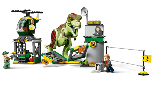LEGO 76944 T. rex Dinosaur Breakout - Jurassic World 4+