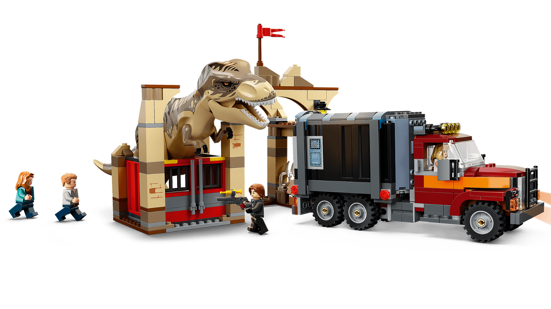 LEGO 76948 T. rex & Atrociraptor Dinosaur Breakout - Jurassic World