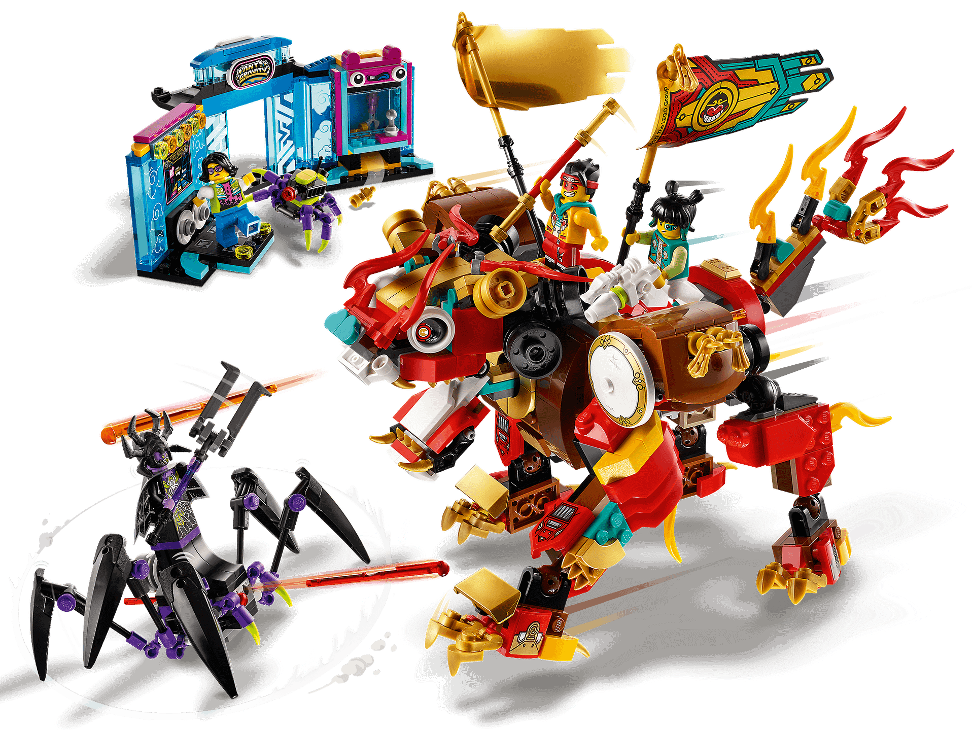 LEGO® 80021 Monkie Kid™'s Lion Guardian - Monkie Kid™