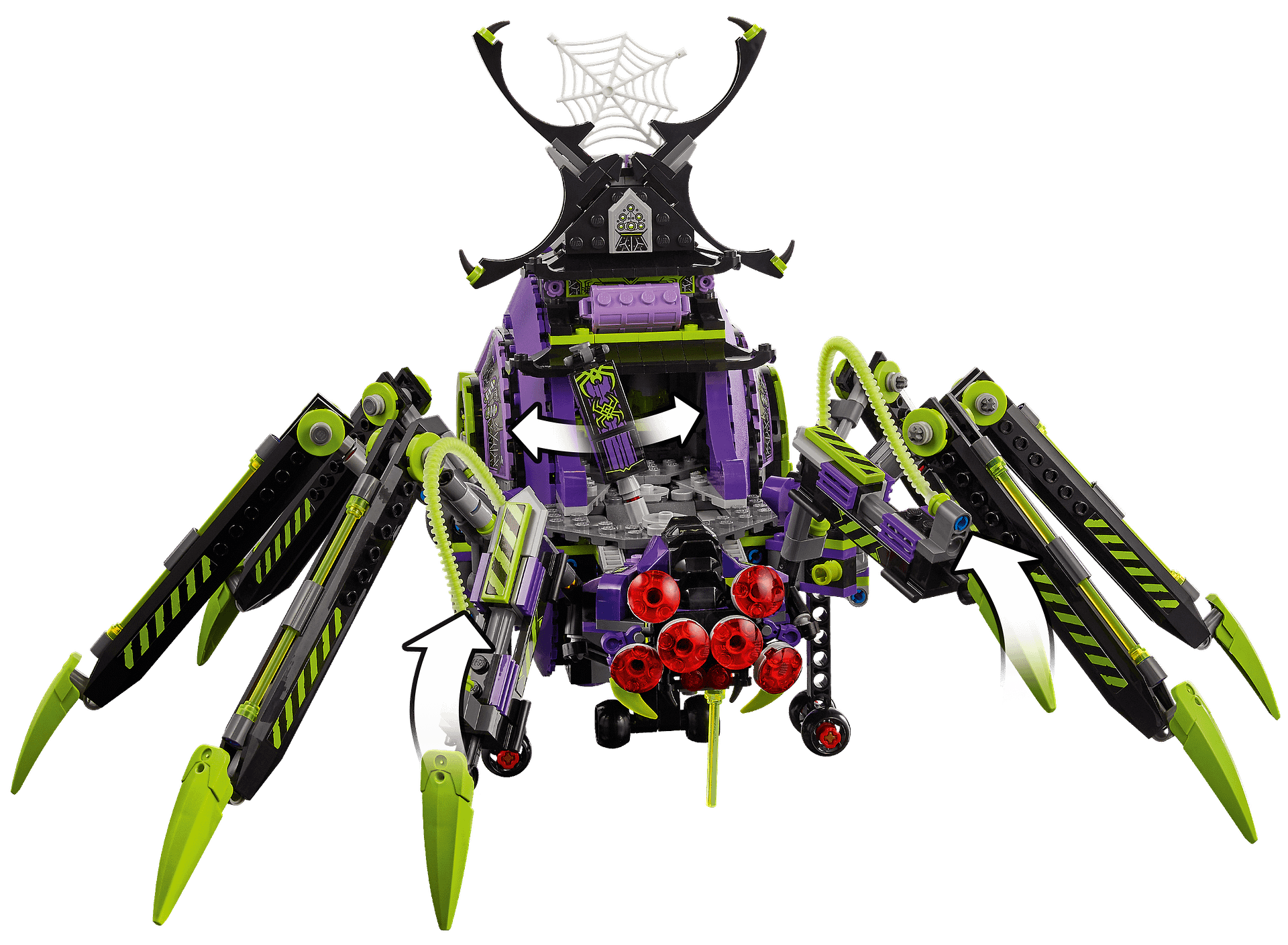 LEGO® 80022 Spider Queen's Arachnoid Base - Monkie Kid™