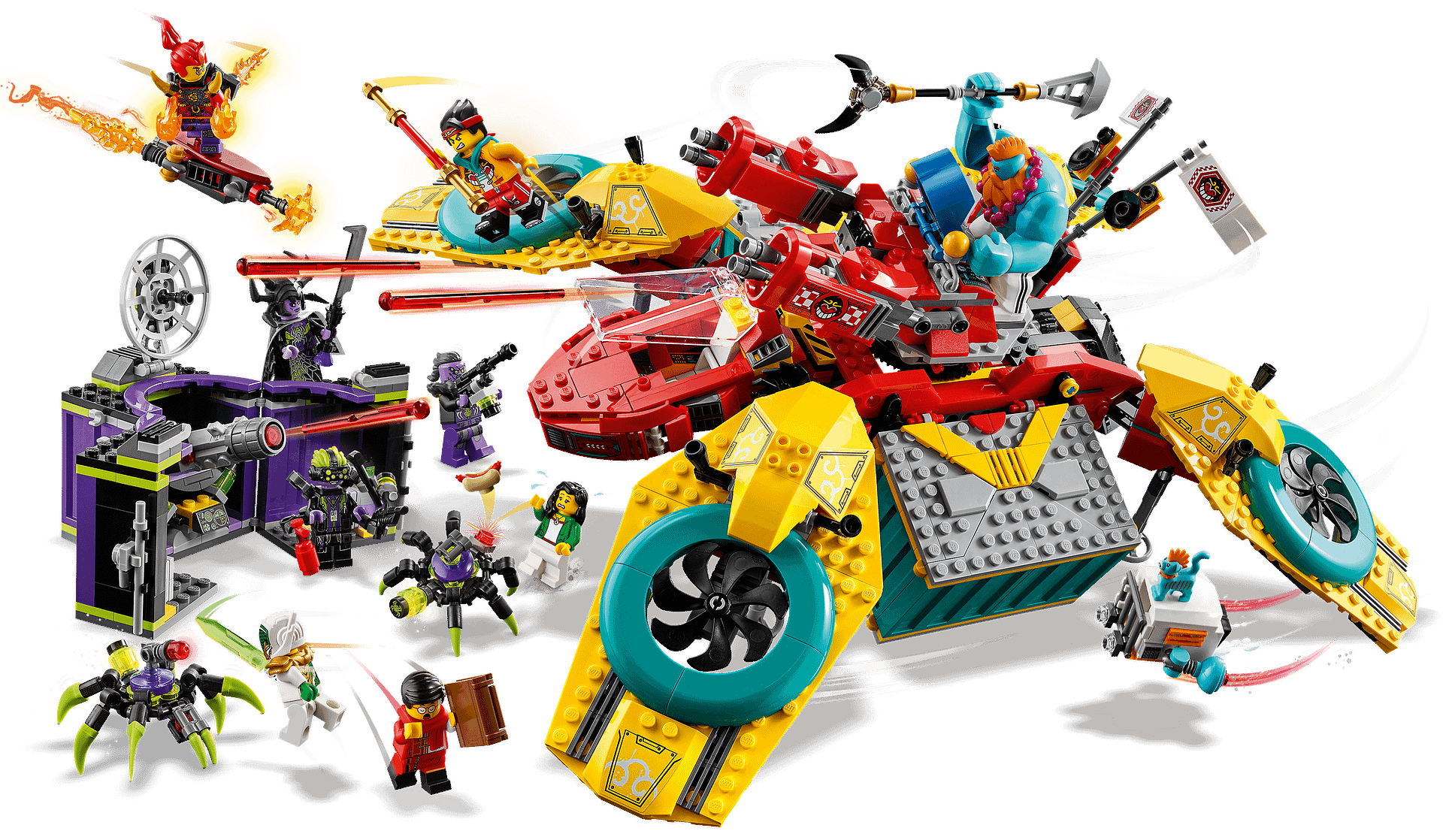 LEGO® 80023 Monkie Kid™'s Team Dronecopter - Monkie Kid™