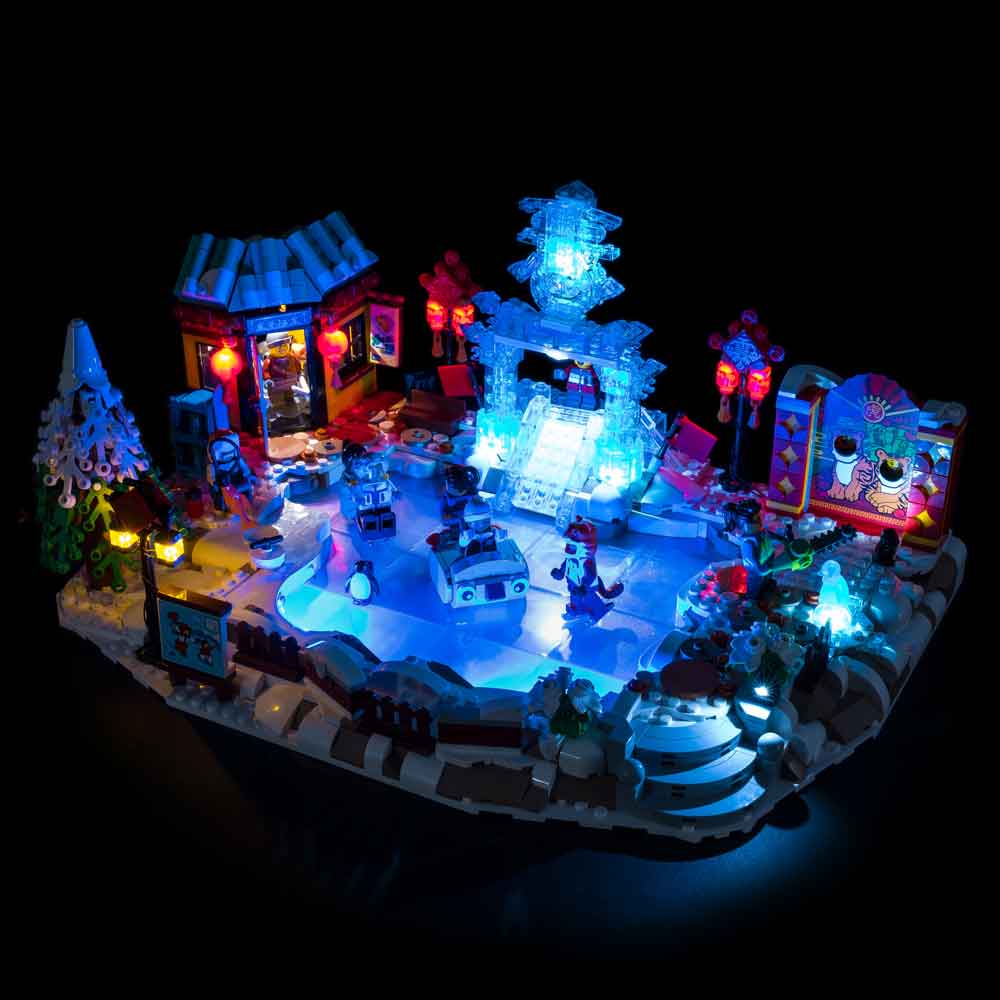 Light My Bricks - LIGHT KIT for LEGO Luna New Year Ice Festival 80109