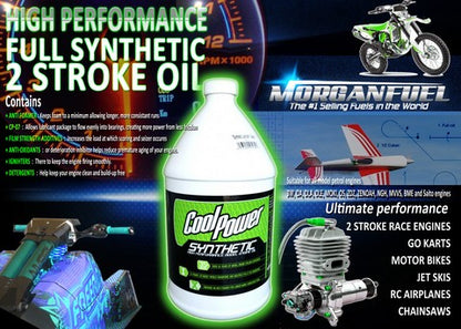 COOL POWER HIGH VISCOSITY SYNTHETIC OIL BLUE 3.7LT