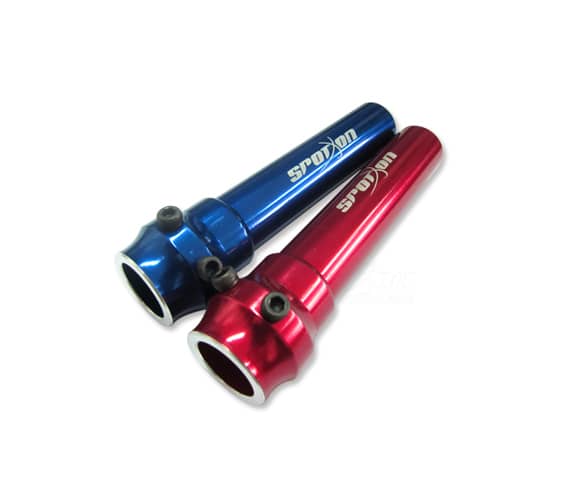 EXHAUST EXTENSION 15MM RED SPOT ON