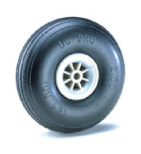 DUBRO -  3' TREADED WHEELS  300TL