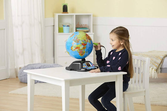 Leapfrog - Magic Adventures Globe - Interactive Educational Children's Globe with LCD Screen and BBC Videos