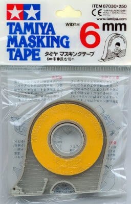 TAMIYA -  MASKING TAPE 6MM 87030