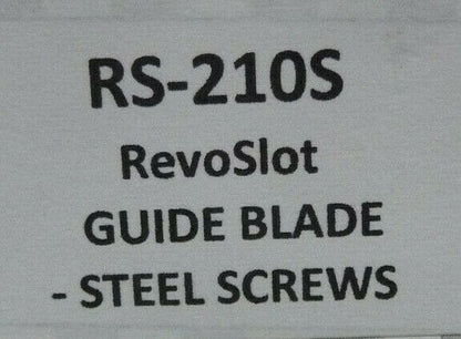 BRM -  SLOT RS-210S RevoSlot Guide Blade Steel Screws