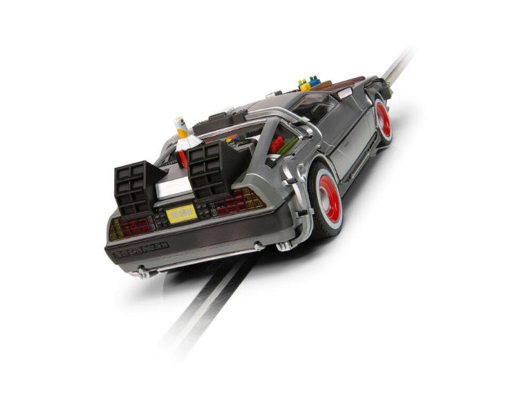Scalextric - C4307 DeLorean Back to the Future 3 slot car also suits Carrera