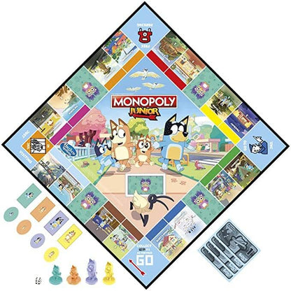 Hasbro -  Monopoly Junior Bluey Edition