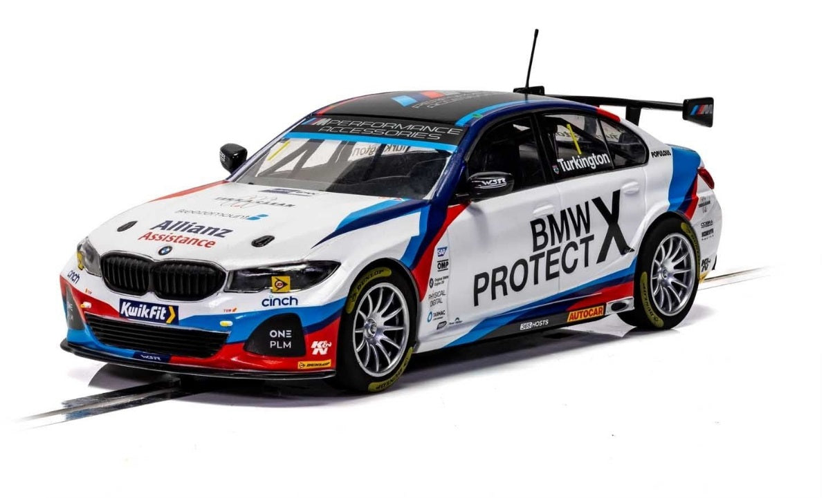 Scalextric - C4188 1:32 BMW 330i M-Sport BTCC 2019 Colin Turkington