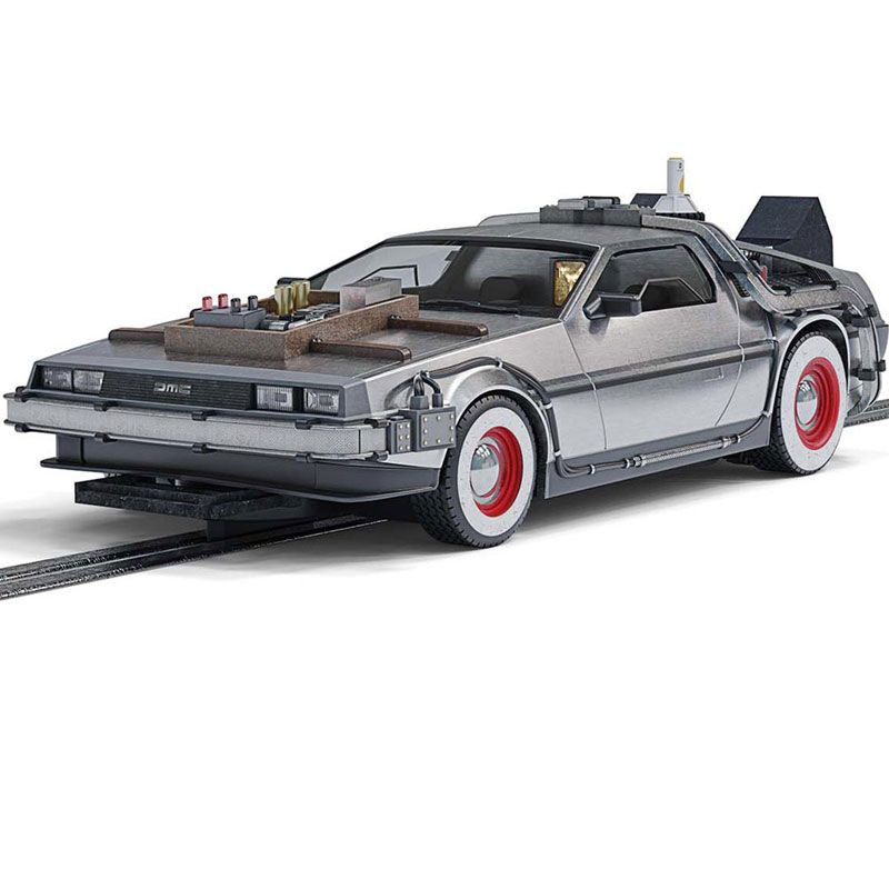 Scalextric - C4307 DeLorean Back to the Future 3 slot car also suits Carrera