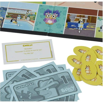 Hasbro -  Monopoly Junior Bluey Edition