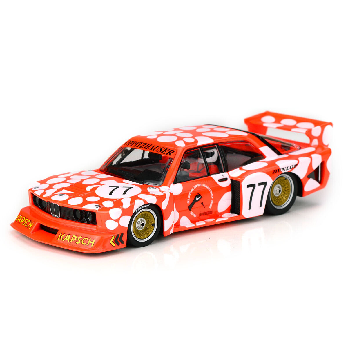 Carrera - Evolution 1:32 - BMW 320 Turbo Team Oppitzhauser No77 - Slot Car Also Suits Scalextric