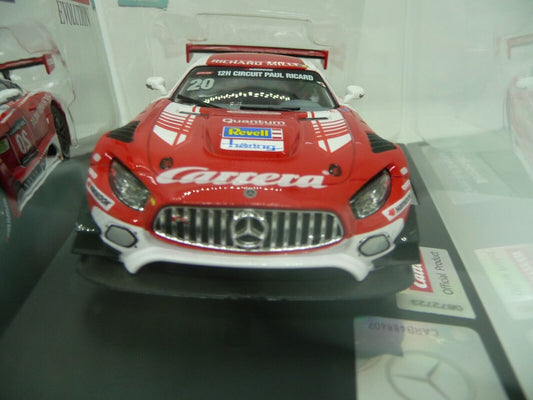 Carrera -  Evolution 1:32 - Mercedes AMG GT3 CARRERA No.20 12hr Paul Ricard - Slot Car Also Suits Scalextric