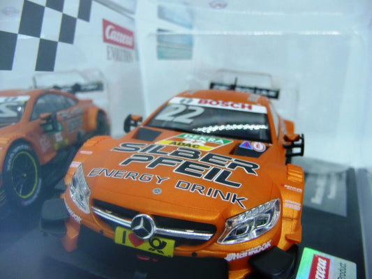 Carrera -  Evolution 1:32 - Mercedes C63 AMG DTM Presentation Car 2018 - Slot Car Also Suits Scalextric