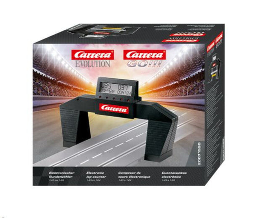 Carrera -  Electronic Lap Counter Scale 1:43 to 1:24