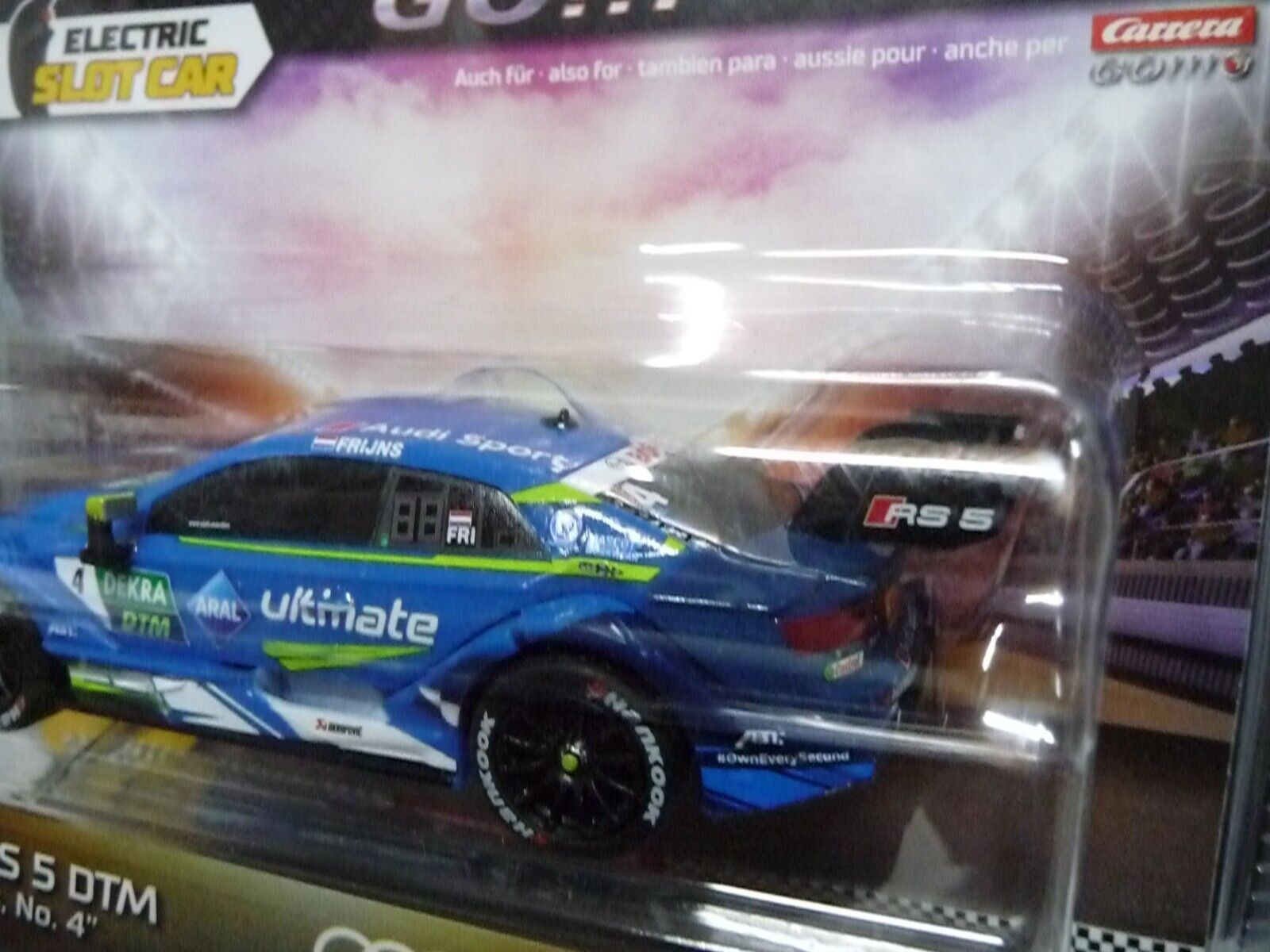 Carrera - Go Audi RS 5 DTM R. Frijns, No4 Scale 1:43