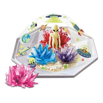 4m - Crystal Growing - Outer Space Crystal Terrarium